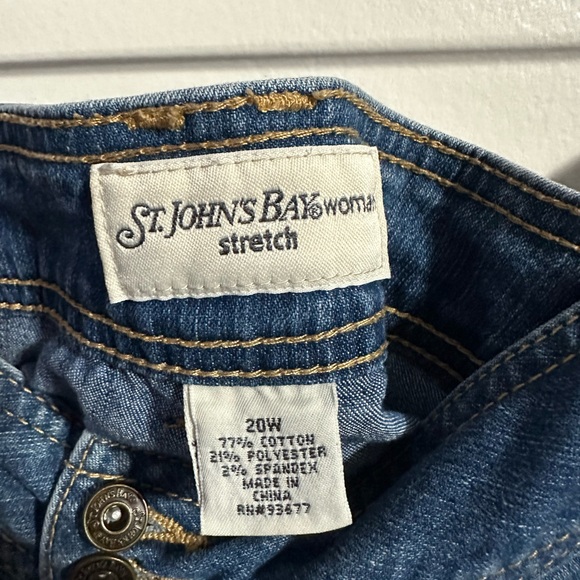 St. John’s Bay Denim Skort - Picture 2 of 3